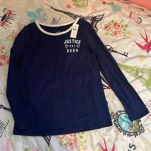 Justice top NWT size 12